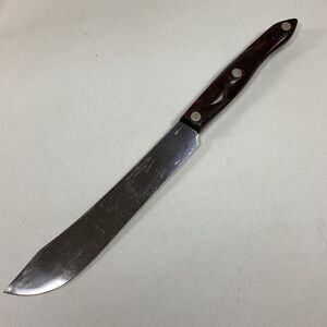 Cutco 1722 Butcher Knife Swirl Handle Made In USA 14"